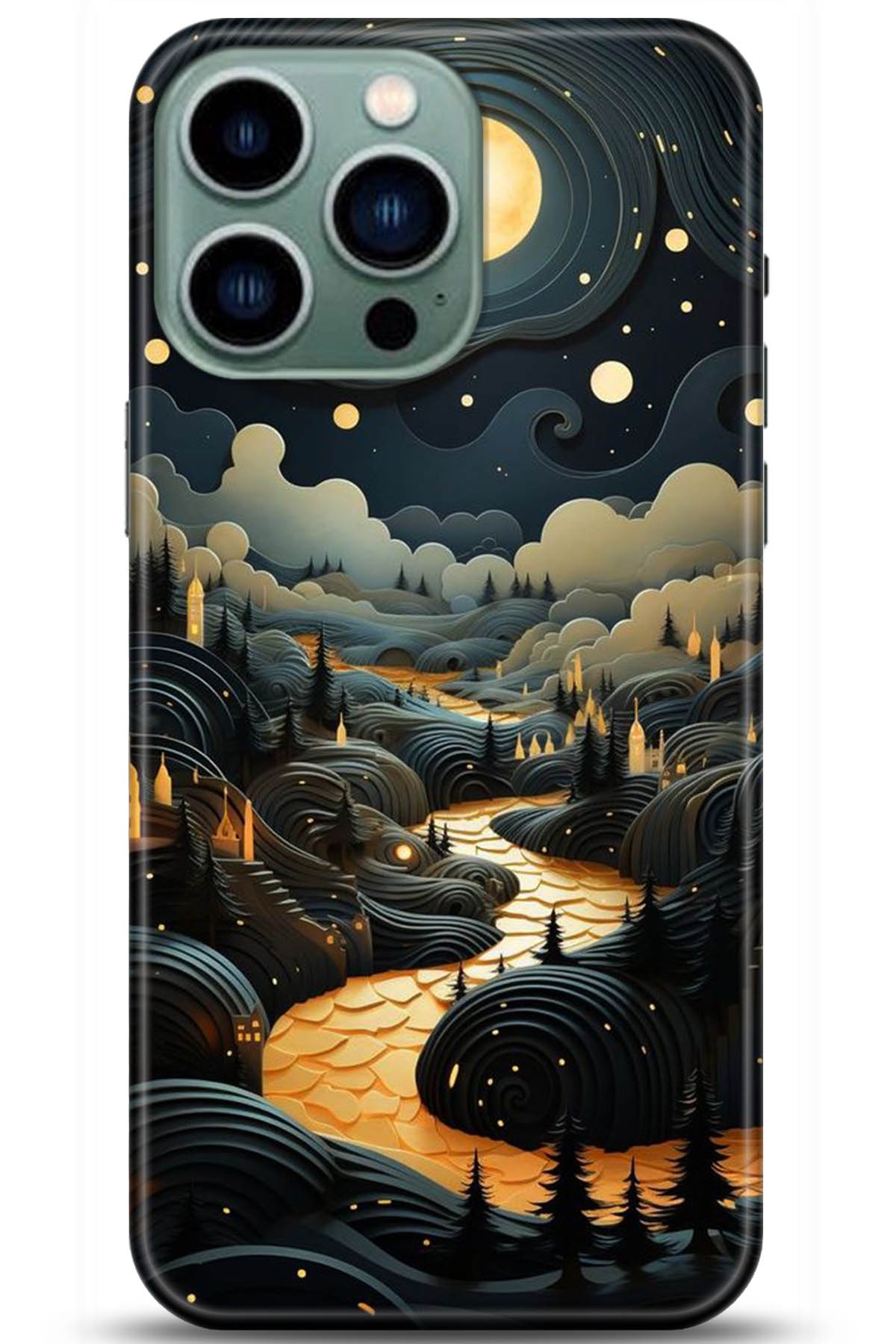 Apple iPhone 14 Pro Kılıf HD Baskılı Kılıf - Followed Institution 5268