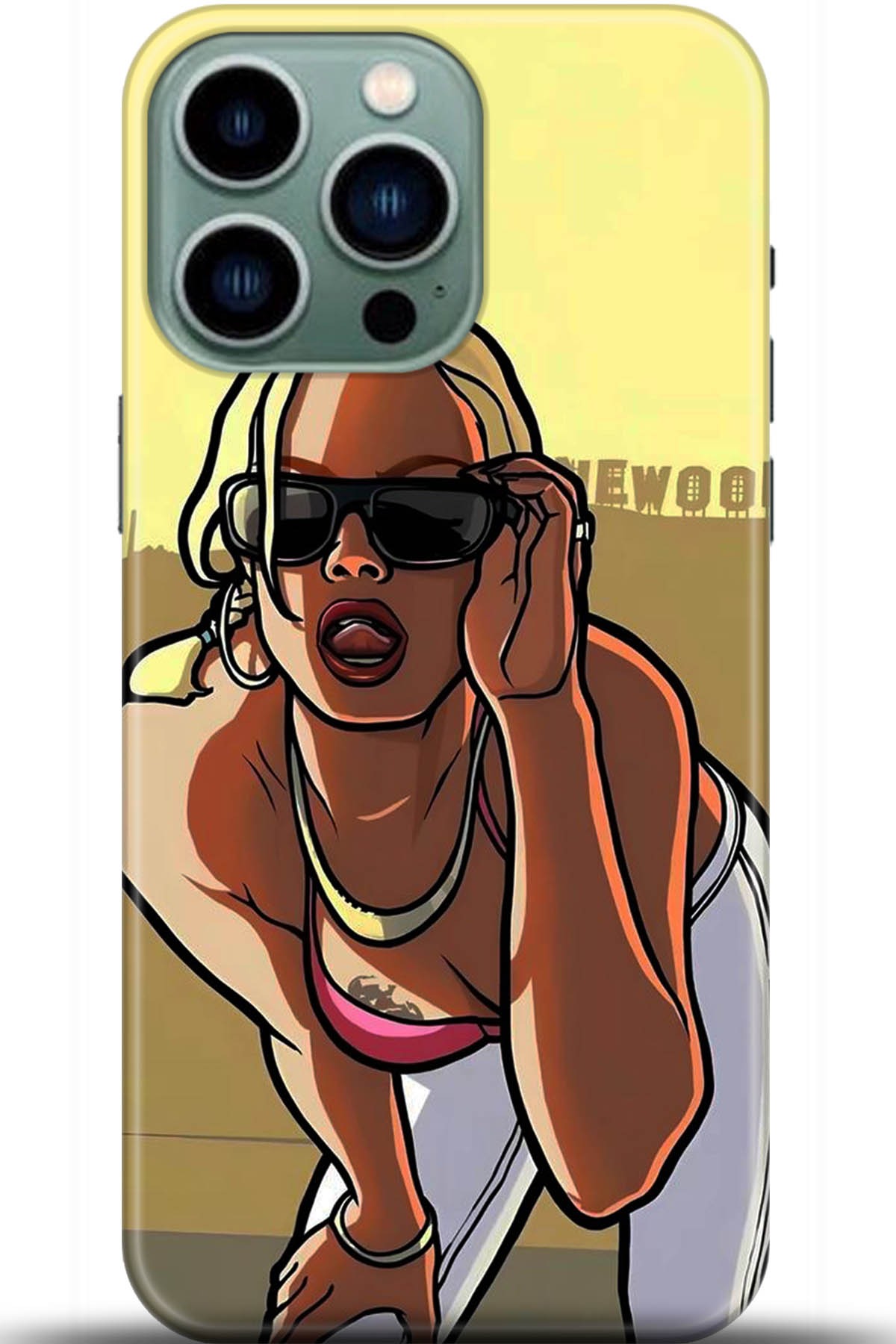 Apple iPhone 14 Pro Kılıf HD Baskılı Kılıf - Followed Institution 5412