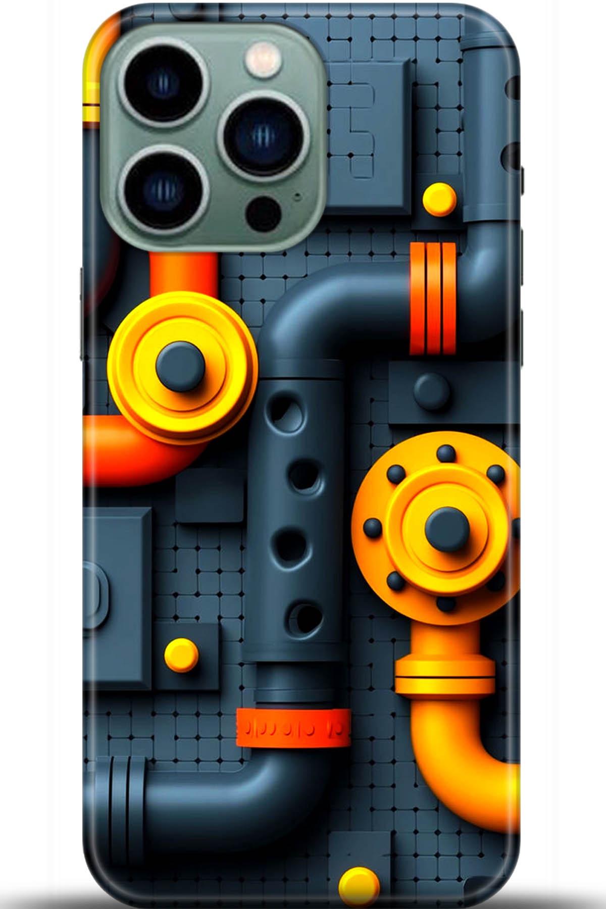 Apple iPhone 14 Pro Kılıf HD Baskılı Kılıf - Followed Institution 5466