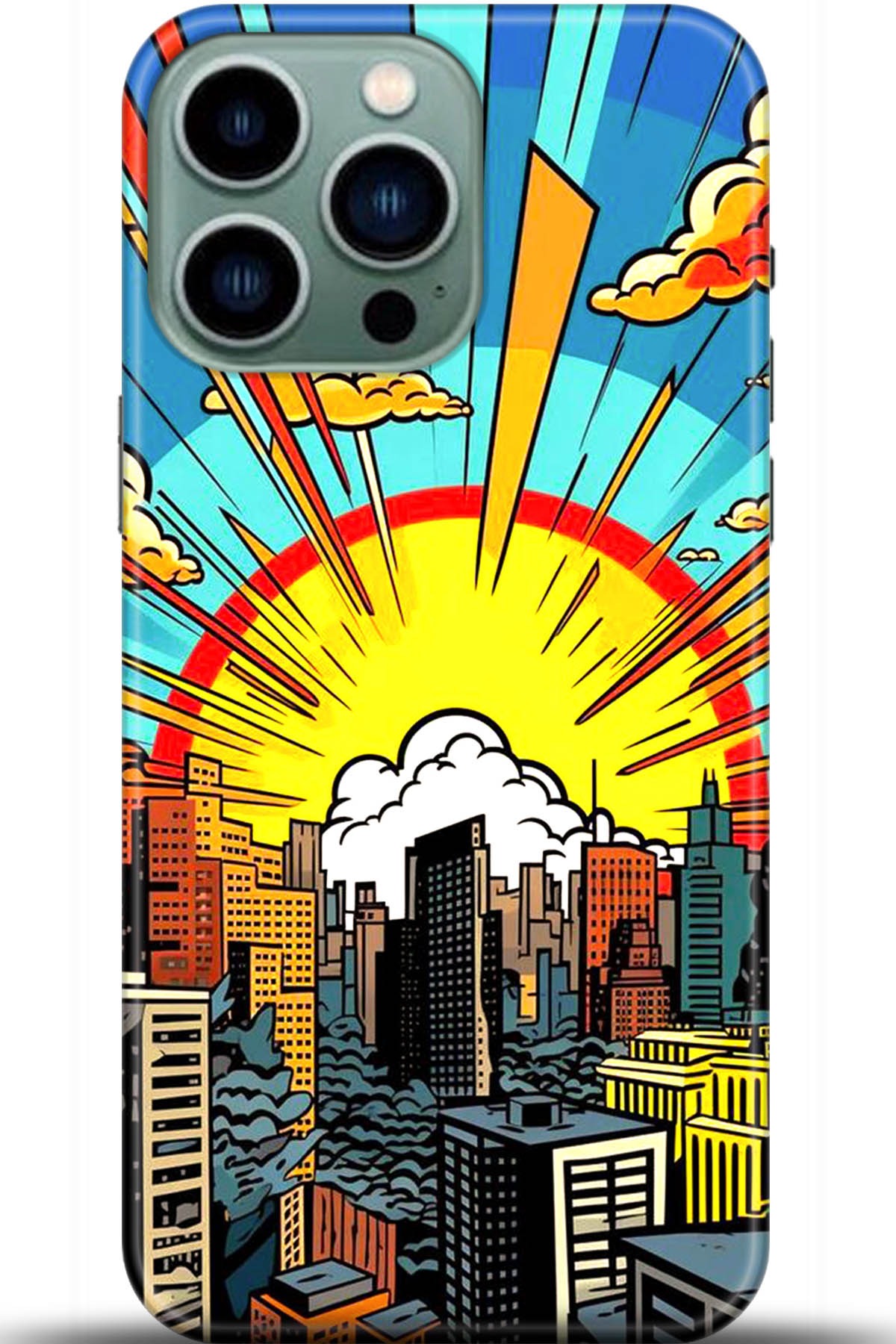 Apple iPhone 14 Pro Kılıf HD Baskılı Kılıf - Followed Institution 5571