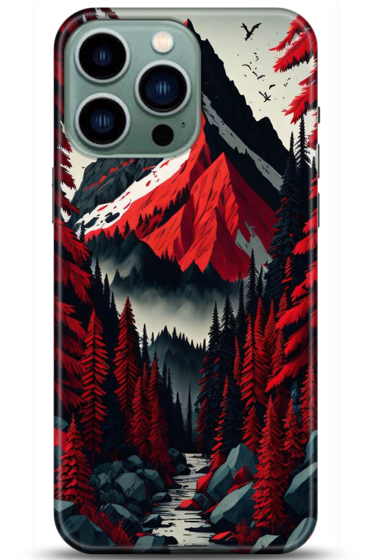 Apple iPhone 14 Pro Uyumlu Kılıf HD Baskılı Kılıf - Followed Institution 5196