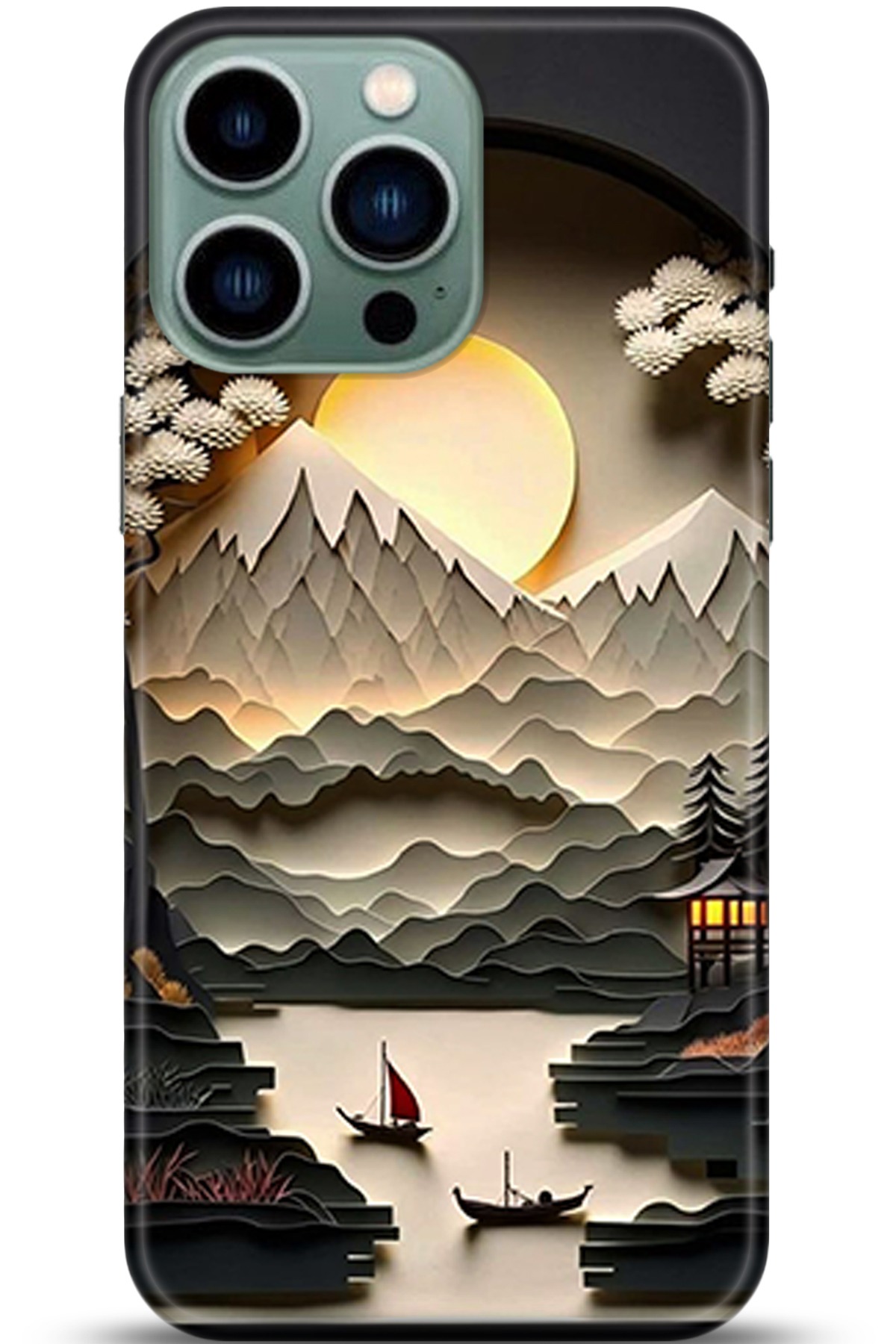 Apple iPhone 14 Pro Uyumlu Kılıf HD Baskılı Kılıf - Followed Institution 5354