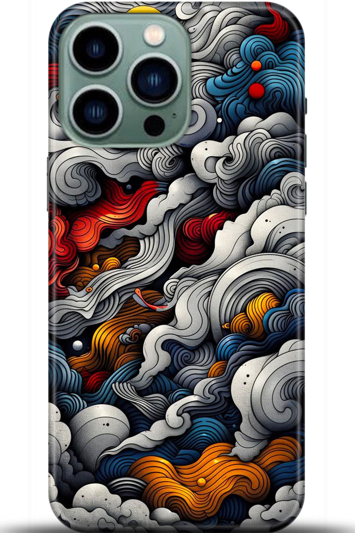 Apple iPhone 14 Pro Max Kılıf HD Baskılı Kılıf - Followed Institution 5436