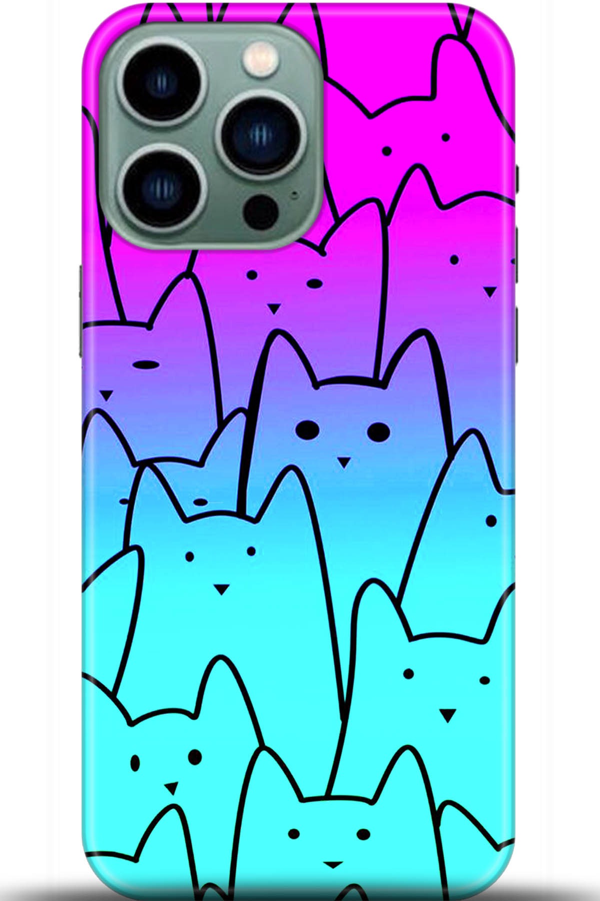 Apple iPhone 14 Pro Max Kılıf HD Baskılı Kılıf - Followed Institution 5511