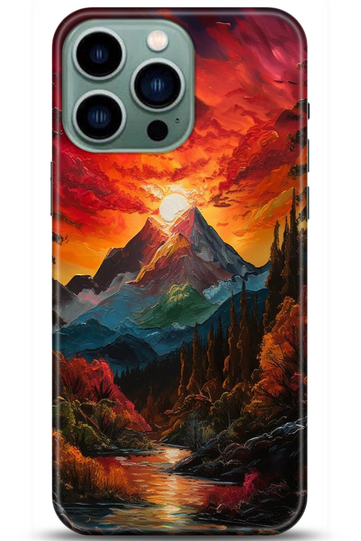 Apple iPhone 14 Pro Max Uyumlu Kılıf HD Baskılı Kılıf - Followed Institution 5224