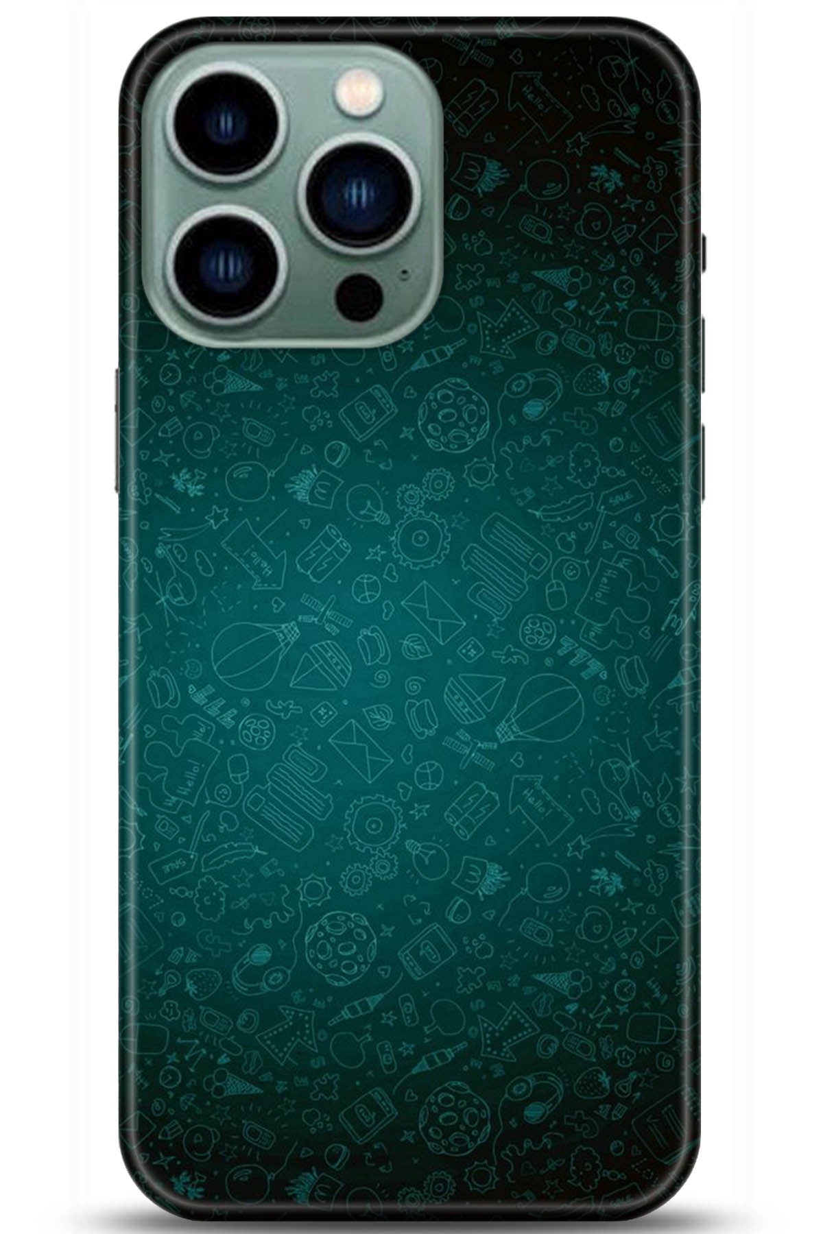 Apple iPhone 14 Pro Max Uyumlu Kılıf HD Baskılı Kılıf - Followed Institution 5255