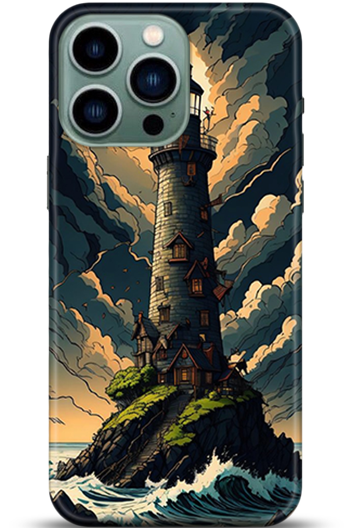 Apple iPhone 14 Pro Max Uyumlu Kılıf HD Baskılı Kılıf - Followed Institution 5363