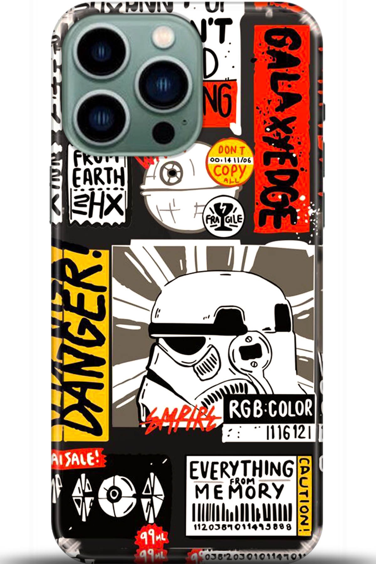 Apple iPhone 14 Pro Max Uyumlu Kılıf HD Baskılı Kılıf - Followed Institution 5555