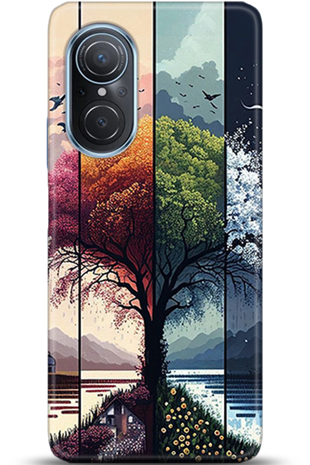 Huawei Nova 9 Uyumlu Kılıf HD Baskılı Kılıf - Followed Institution 5369