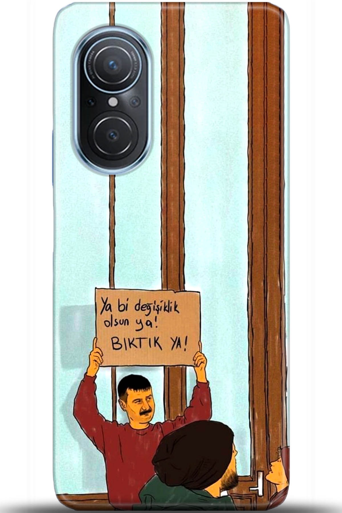 Huawei Nova 9 Uyumlu Kılıf HD Baskılı Kılıf - Followed Institution 5594