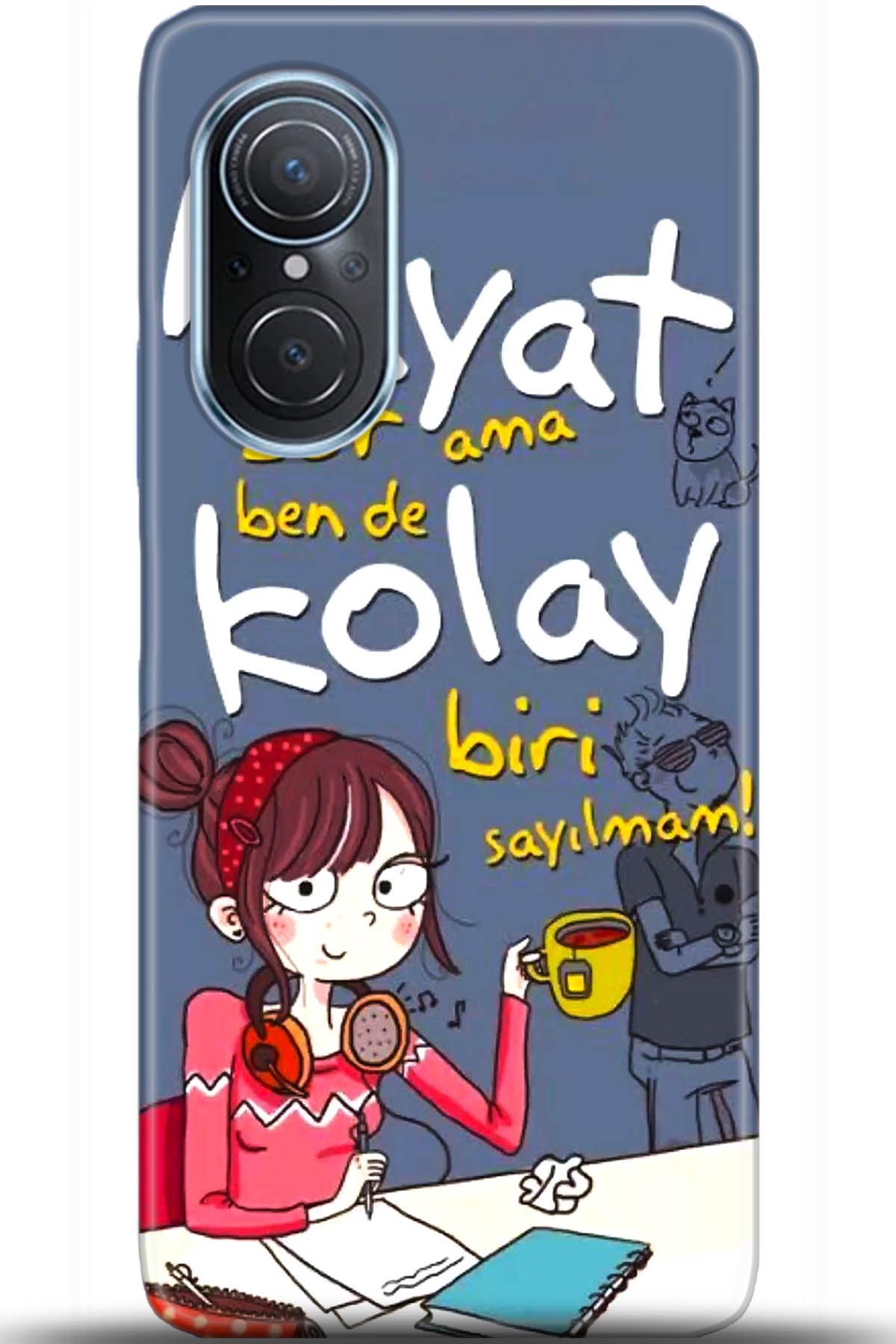 Huawei Nova 9 Uyumlu Kılıf HD Baskılı Kılıf - Followed Institution 5686