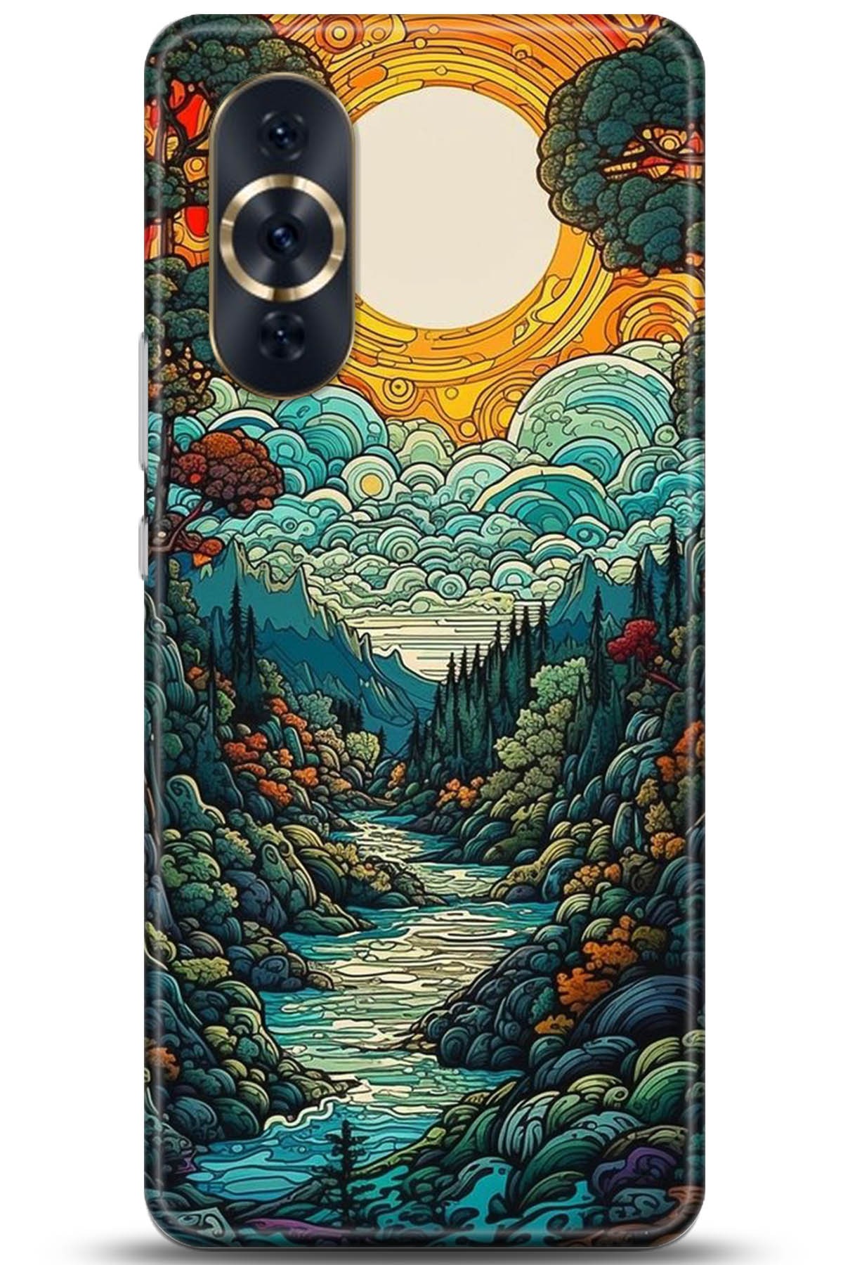 Huawei Nova 10 Pro Uyumlu Kılıf HD Baskılı Kılıf - Followed Institution 5198