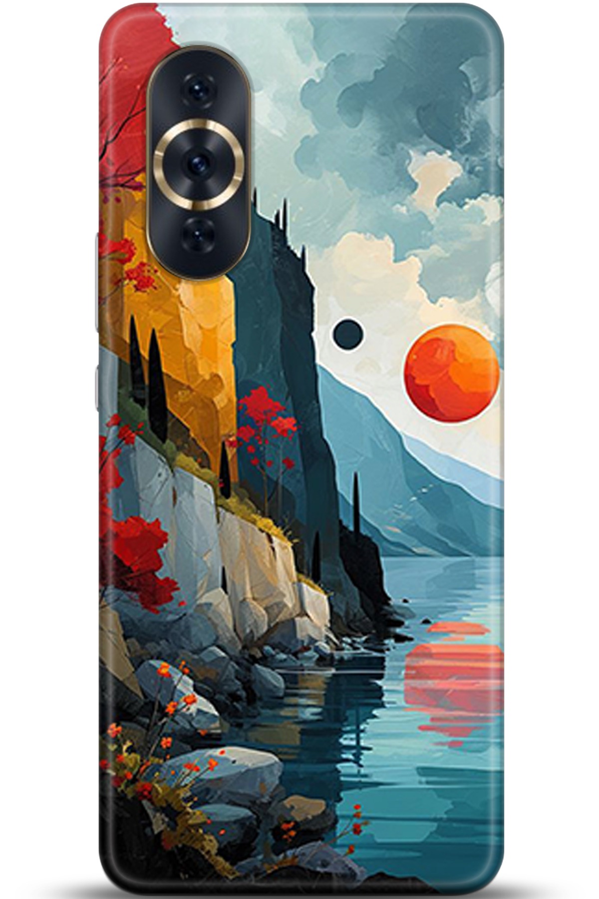 Huawei Nova 10 Pro Uyumlu Kılıf HD Baskılı Kılıf - Followed Institution 5368