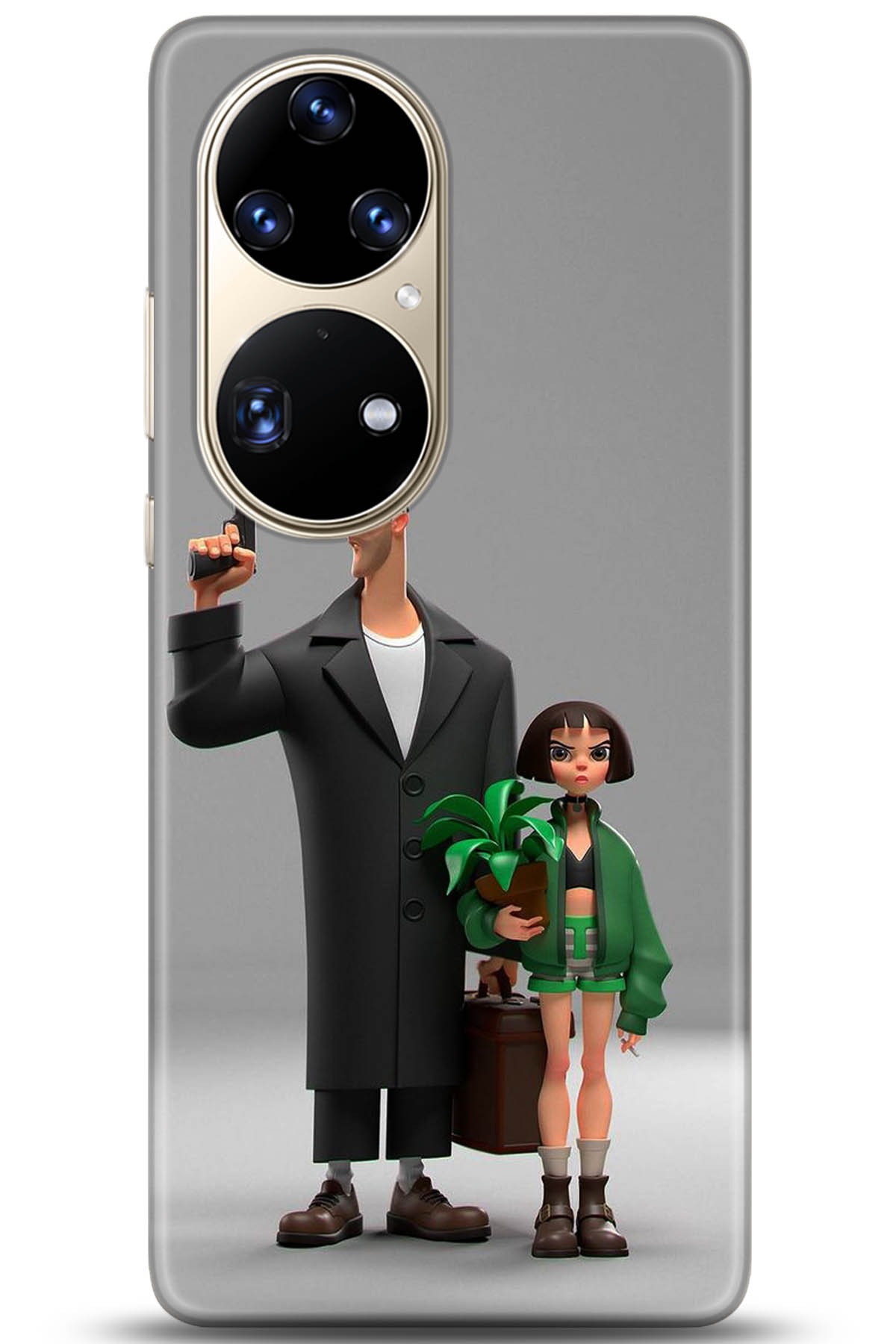 Huawei P50 Pro Uyumlu Kılıf HD Baskılı Kılıf - Followed Institution 5079