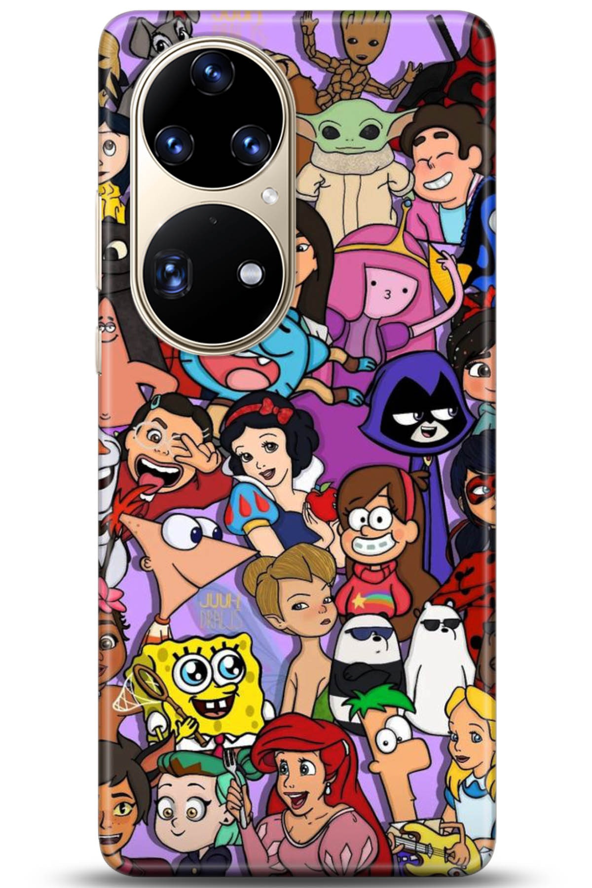 Huawei P50 Pro Uyumlu Kılıf HD Baskılı Kılıf - Followed Institution 5168