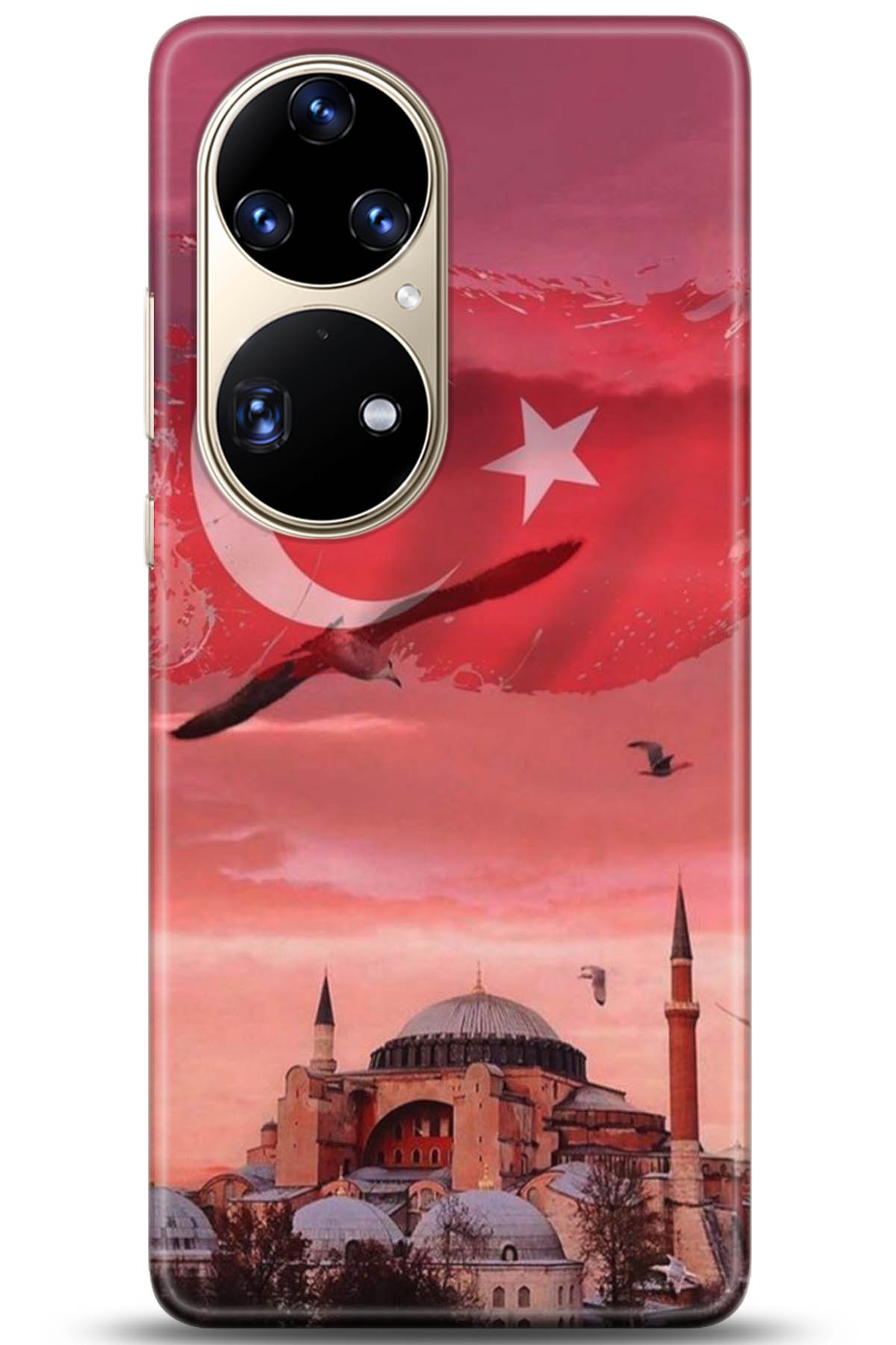 Huawei P50 Pro Uyumlu Kılıf HD Baskılı Kılıf - Followed Institution 5179