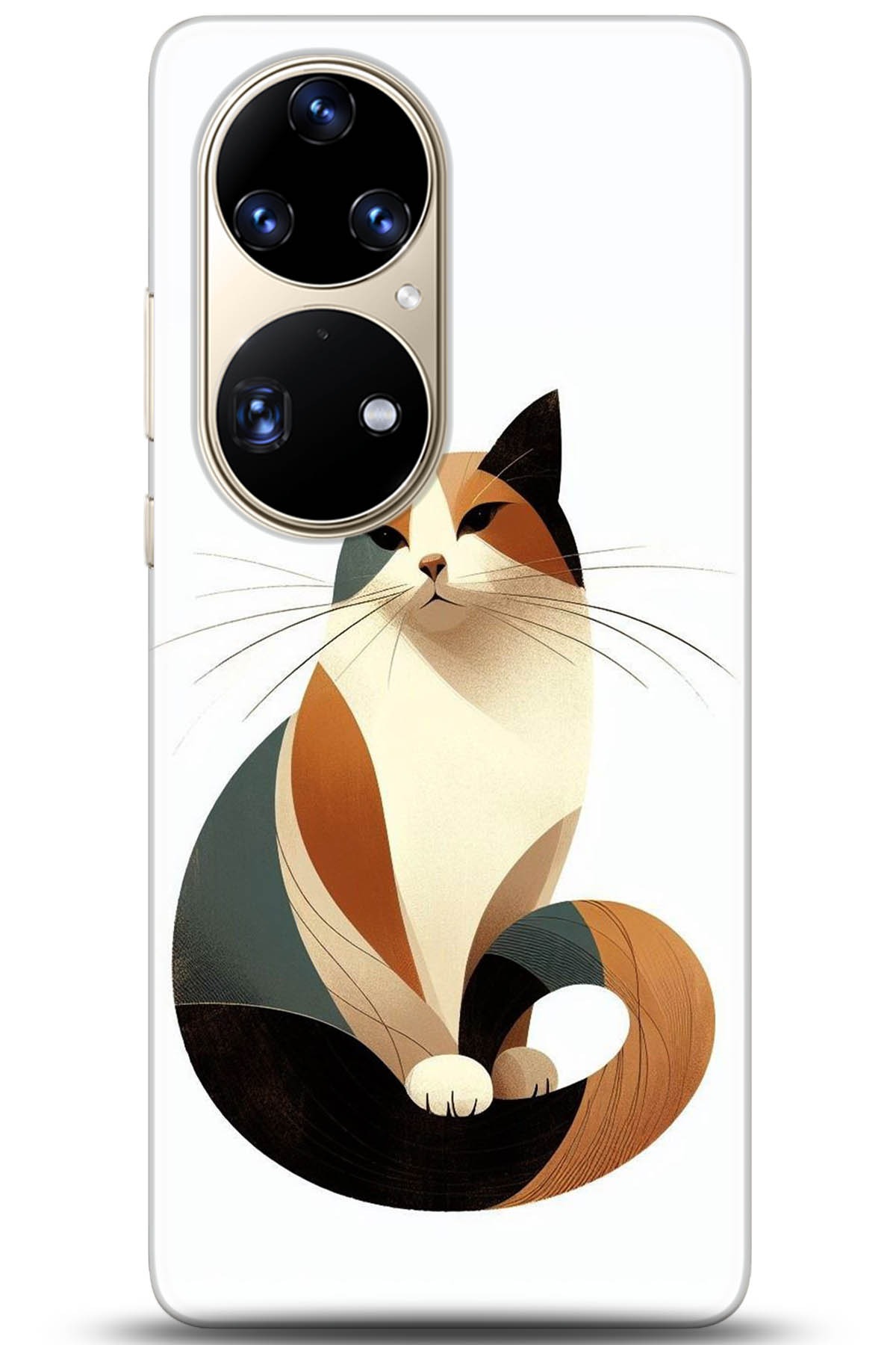 Huawei P50 Pro Uyumlu Kılıf HD Baskılı Kılıf - Followed Institution 5213