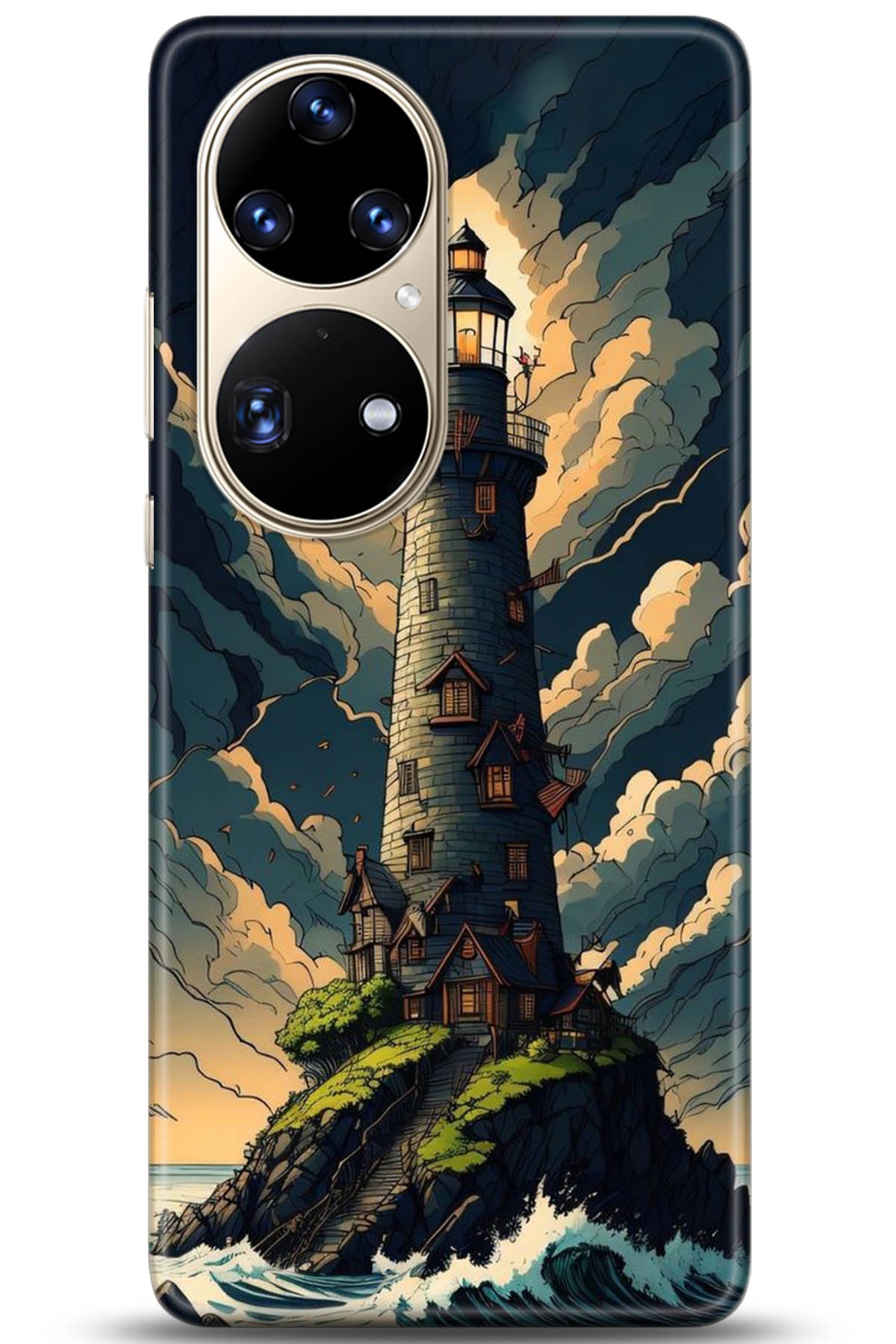 Huawei P50 Pro Uyumlu Kılıf HD Baskılı Kılıf - Followed Institution 5236