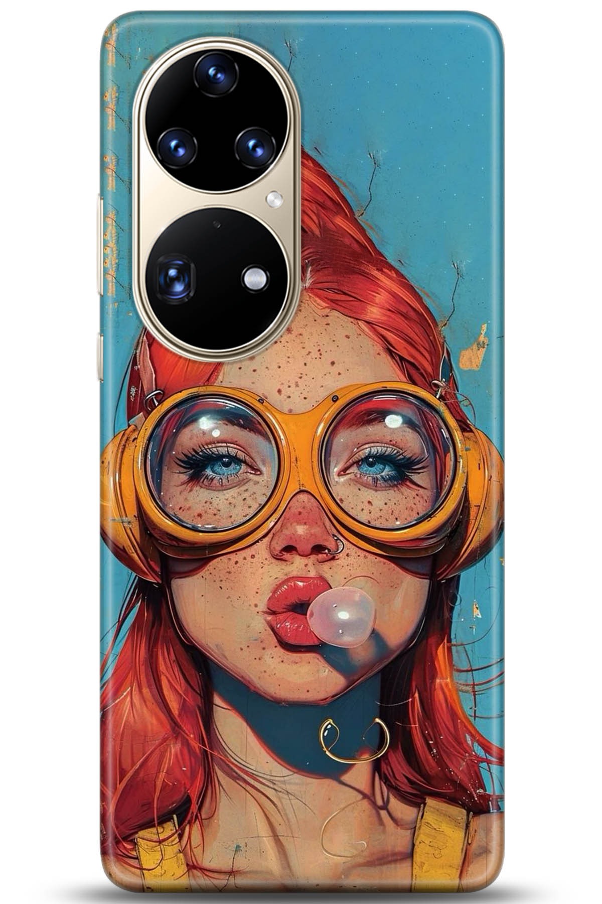 Huawei P50 Pro Uyumlu Kılıf HD Baskılı Kılıf - Followed Institution 5286