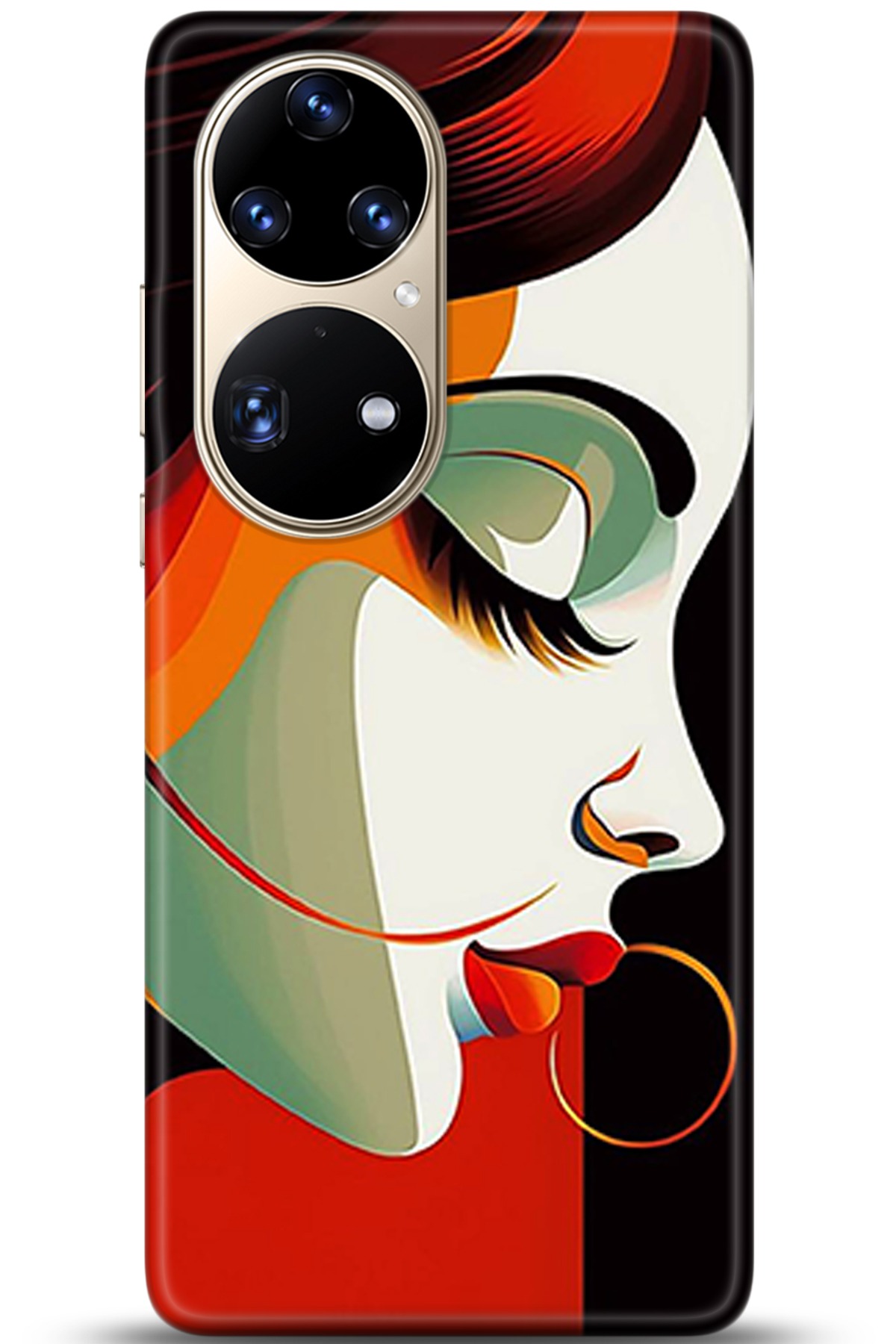 Huawei P50 Pro Uyumlu Kılıf HD Baskılı Kılıf - Followed Institution 5324