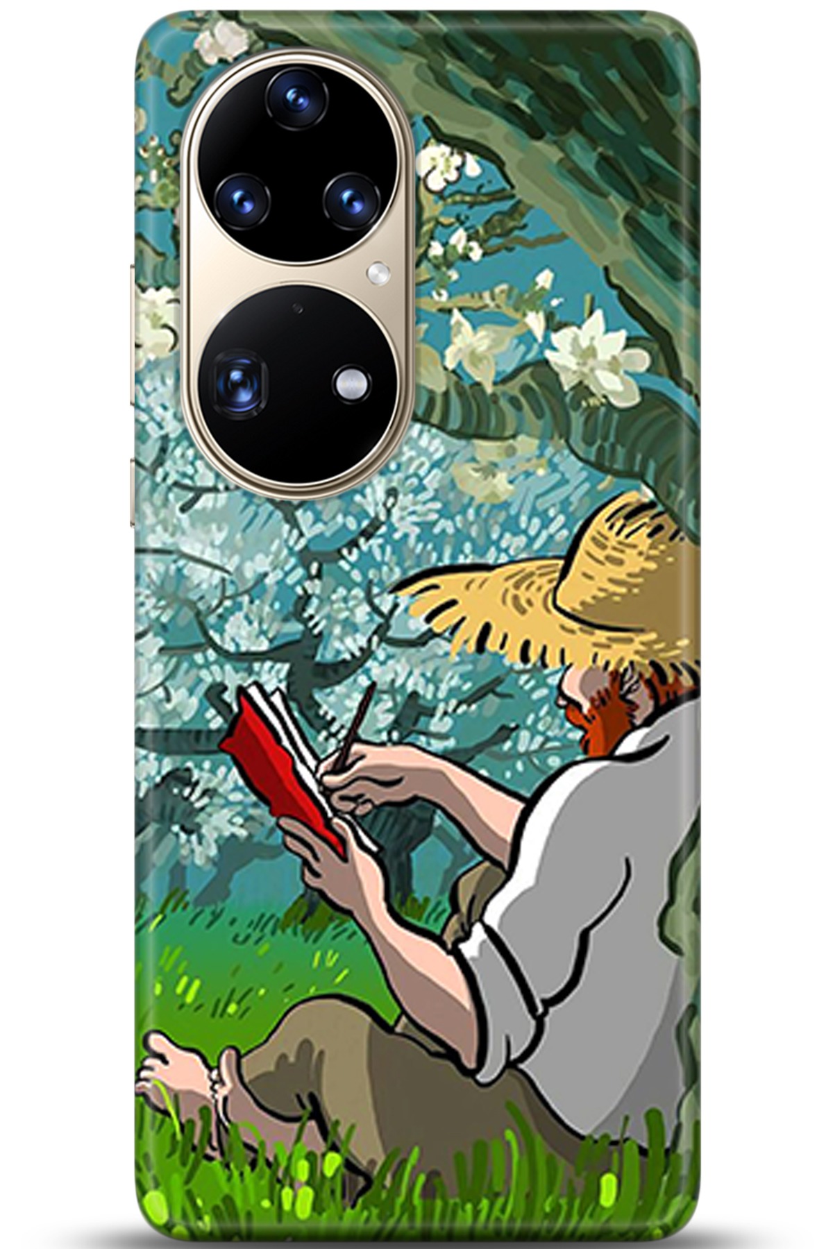 Huawei P50 Pro Uyumlu Kılıf HD Baskılı Kılıf - Followed Institution 5343