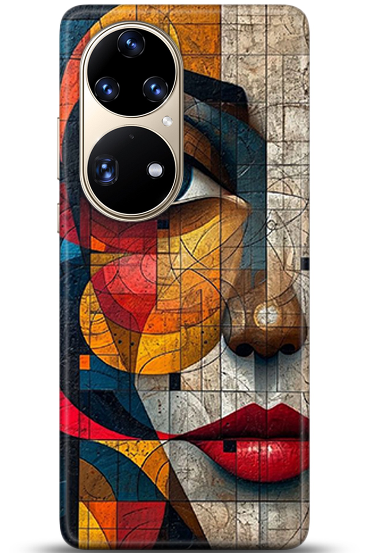 Huawei P50 Pro Uyumlu Kılıf HD Baskılı Kılıf - Followed Institution 5366