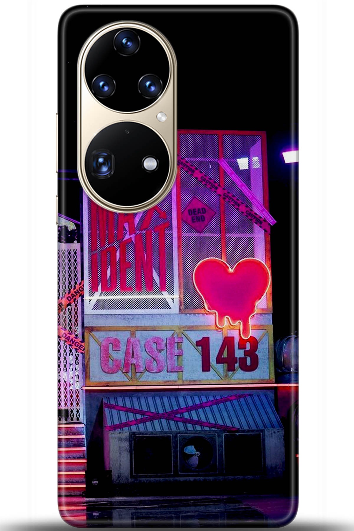 Huawei P50 Pro Uyumlu Kılıf HD Baskılı Kılıf - Followed Institution 5448