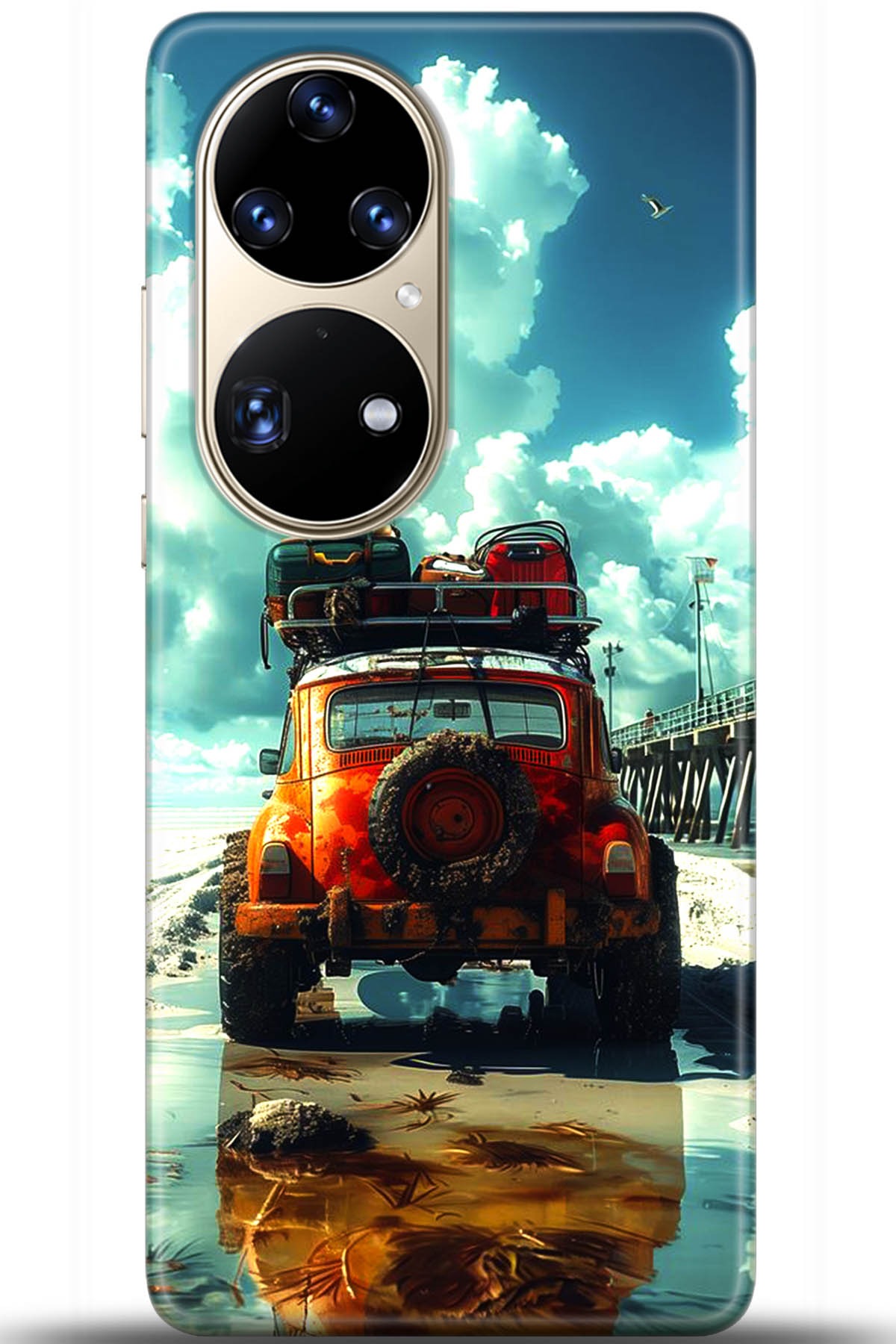 Huawei P50 Pro Uyumlu Kılıf HD Baskılı Kılıf - Followed Institution 5559