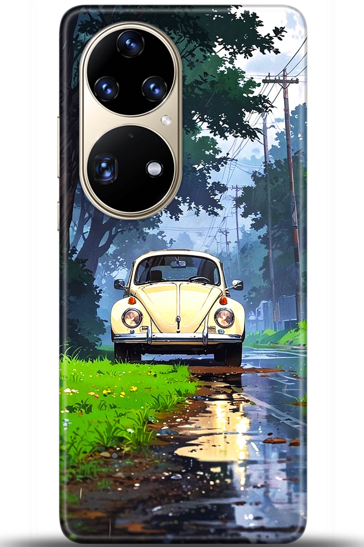 Huawei P50 Pro Uyumlu Kılıf HD Baskılı Kılıf - Followed Institution 5562