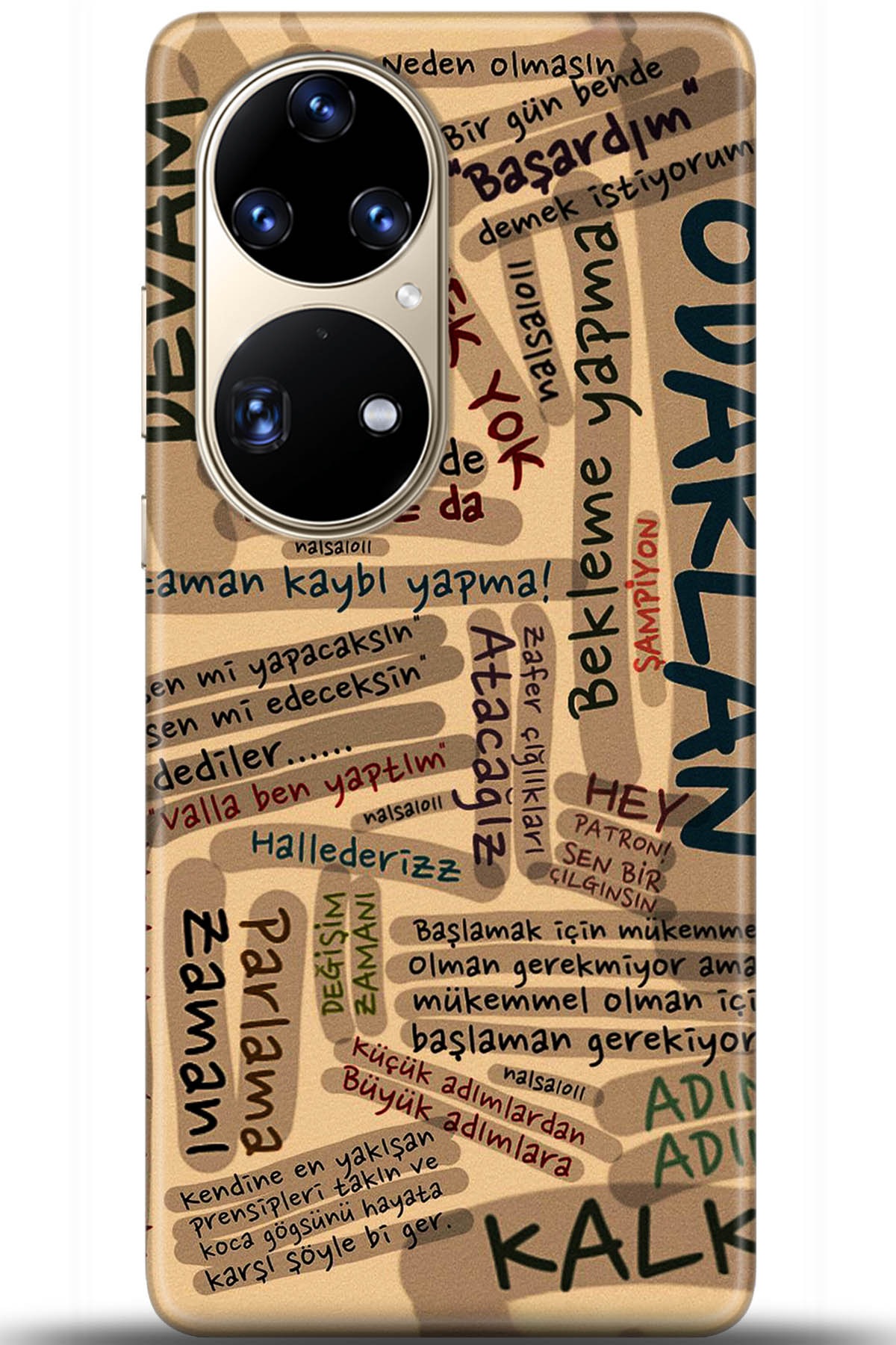 Huawei P50 Pro Uyumlu Kılıf HD Baskılı Kılıf - Followed Institution 5586