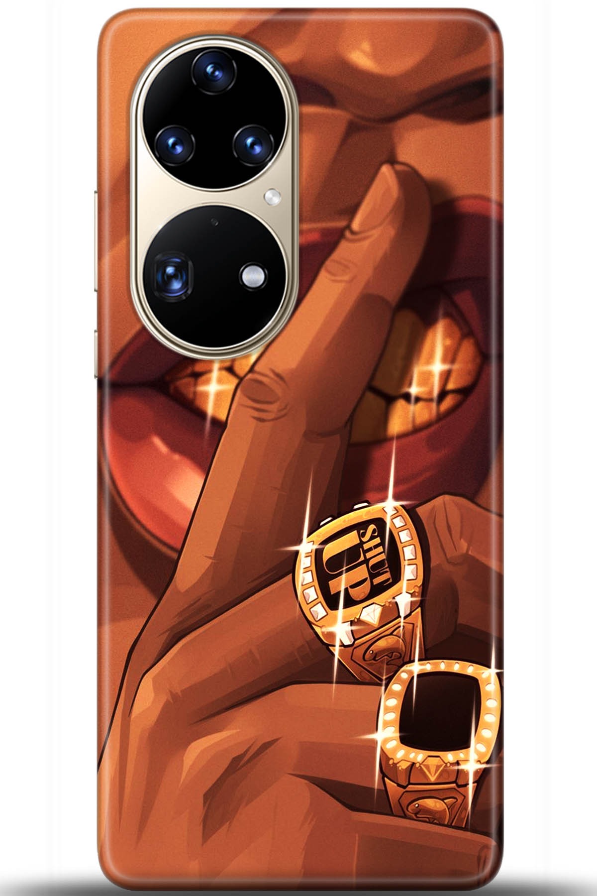 Huawei P50 Pro Uyumlu Kılıf HD Baskılı Kılıf - Followed Institution 5631