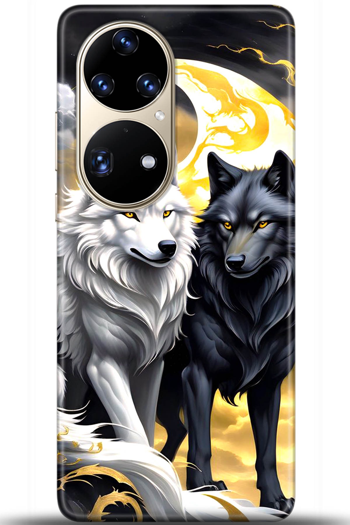 Huawei P50 Pro Uyumlu Kılıf HD Baskılı Kılıf - Followed Institution 5633