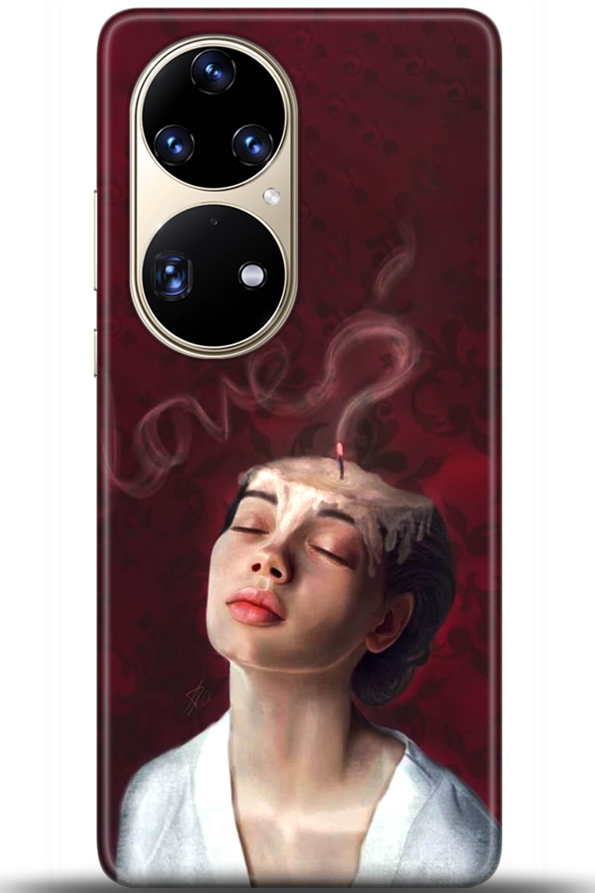 Huawei P50 Pro Uyumlu Kılıf HD Baskılı Kılıf - Followed Institution 5680