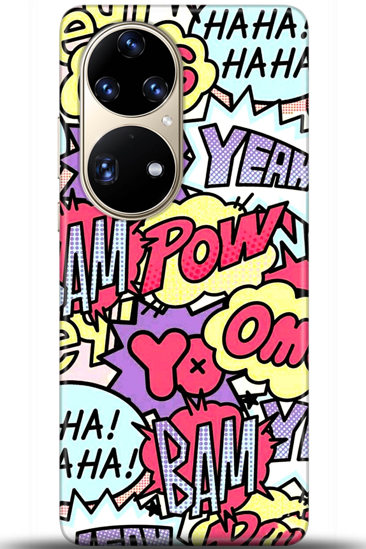 Huawei P50 Pro Uyumlu Kılıf HD Baskılı Kılıf - Followed Institution 5682