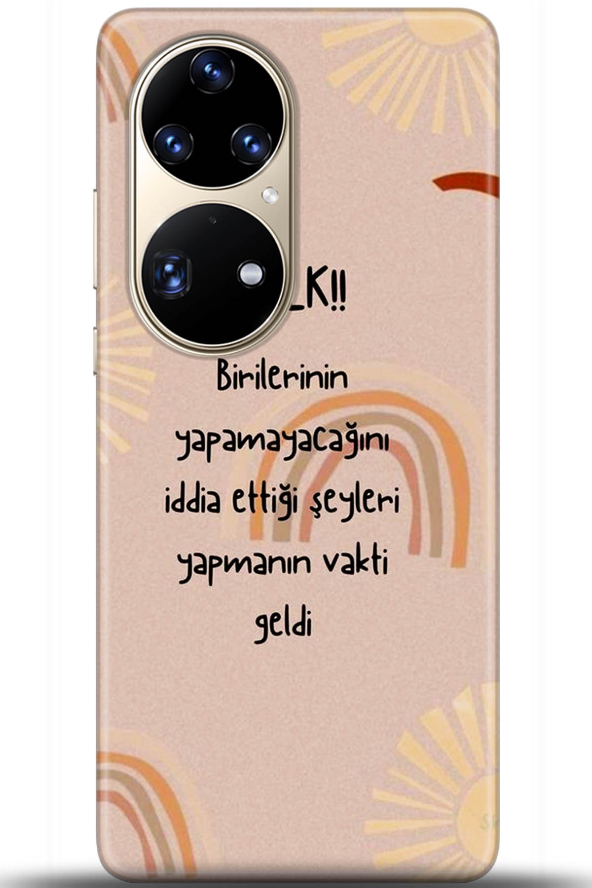 Huawei P50 Pro Uyumlu Kılıf HD Baskılı Kılıf - Followed Institution 5688