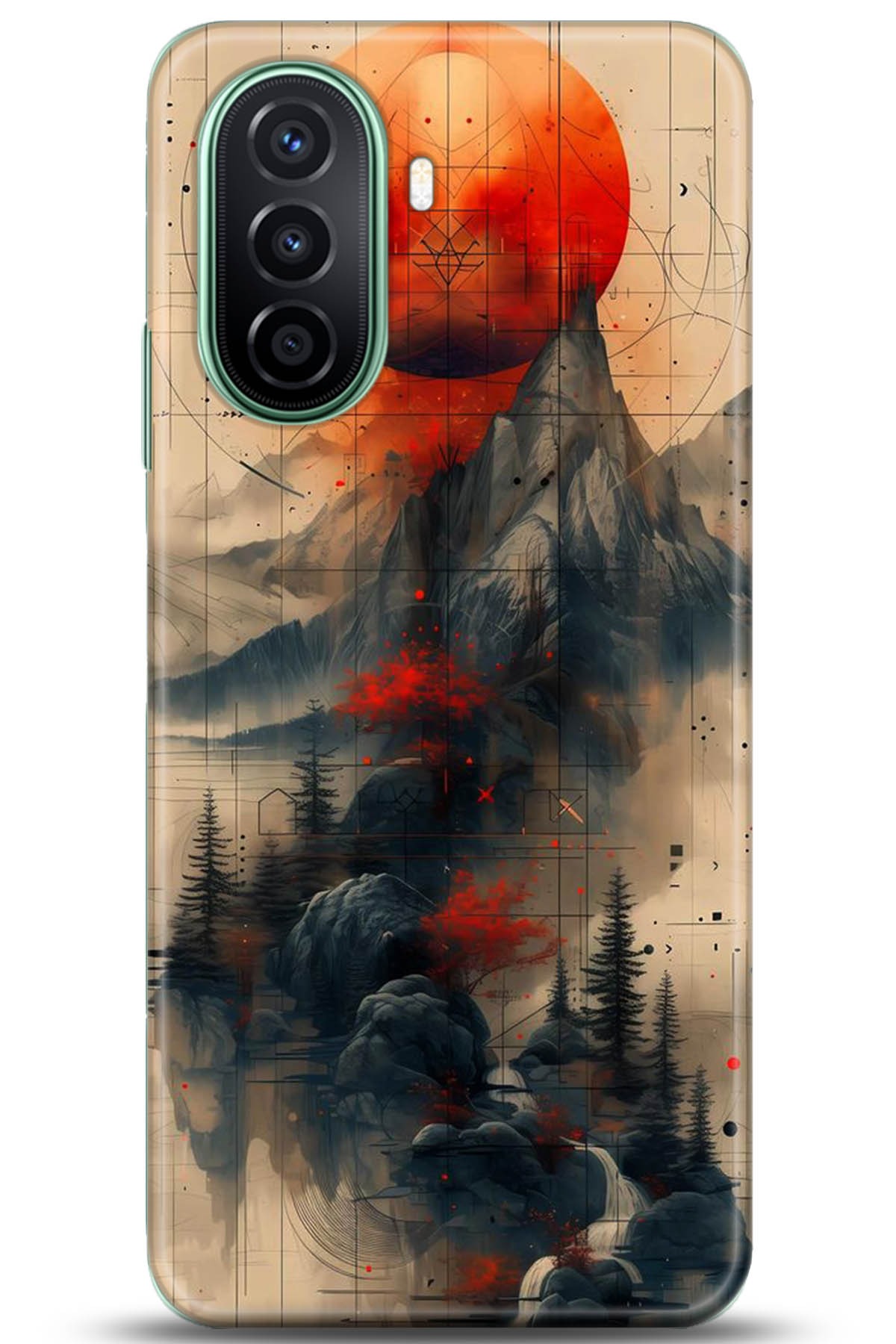 Huawei Nova Y70 Uyumlu Kılıf HD Baskılı Kılıf - Followed Institution 5244