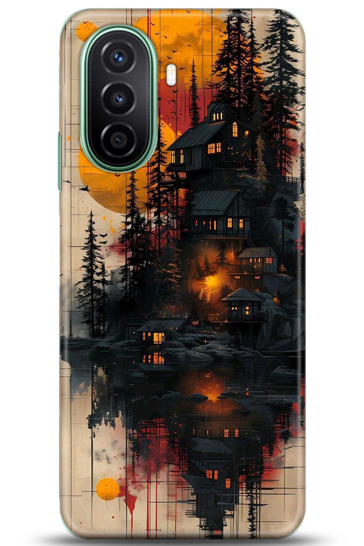 Huawei Nova Y70 Uyumlu Kılıf HD Baskılı Kılıf - Followed Institution 5292