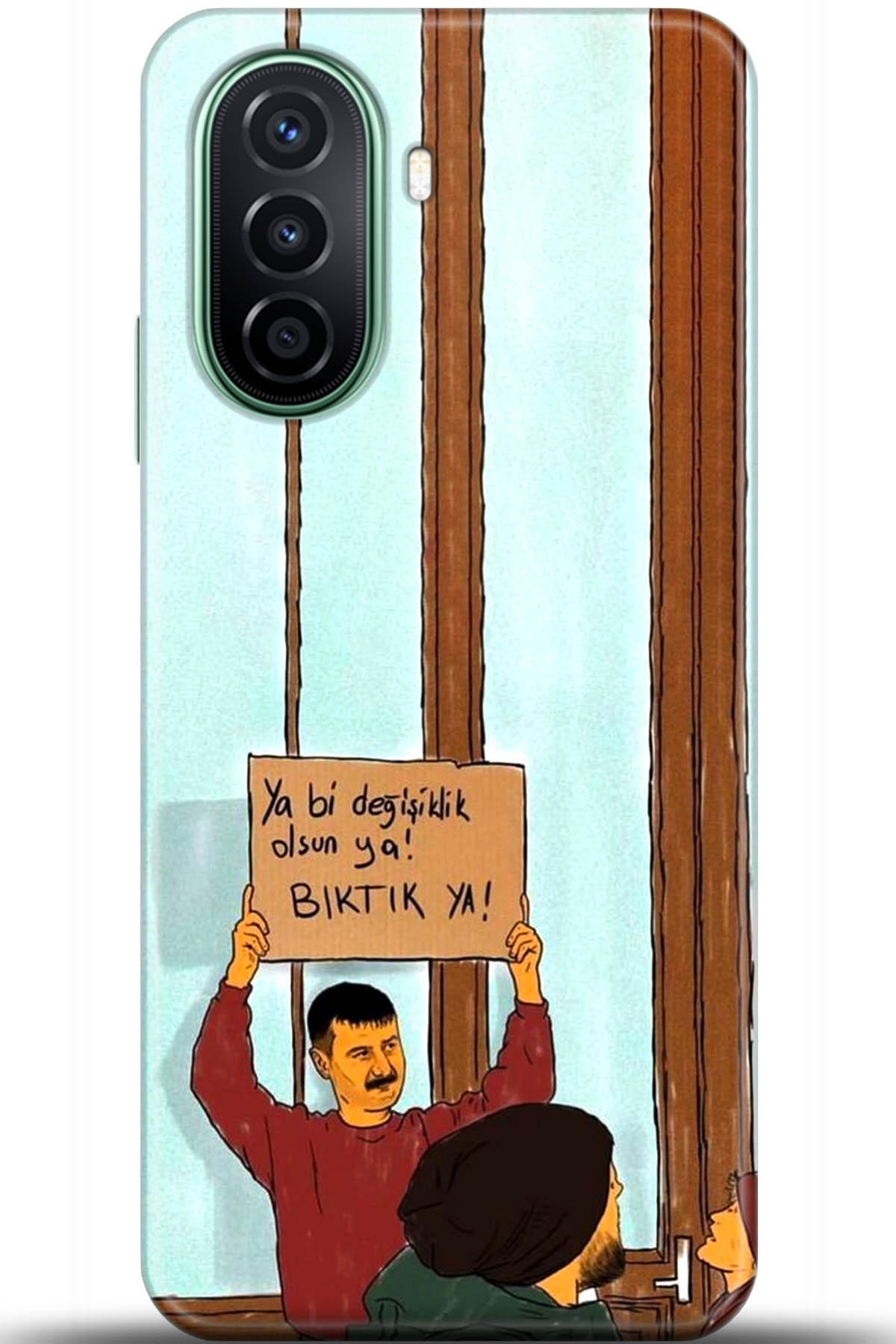 Huawei Nova Y70 Uyumlu Kılıf HD Baskılı Kılıf - Followed Institution 5594