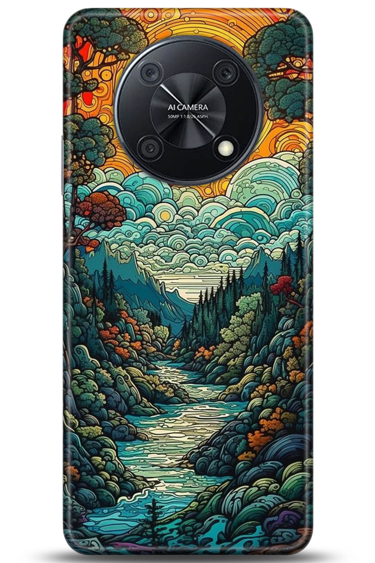 Huawei Nova Y90 Uyumlu Kılıf HD Baskılı Kılıf - Followed Institution 5198