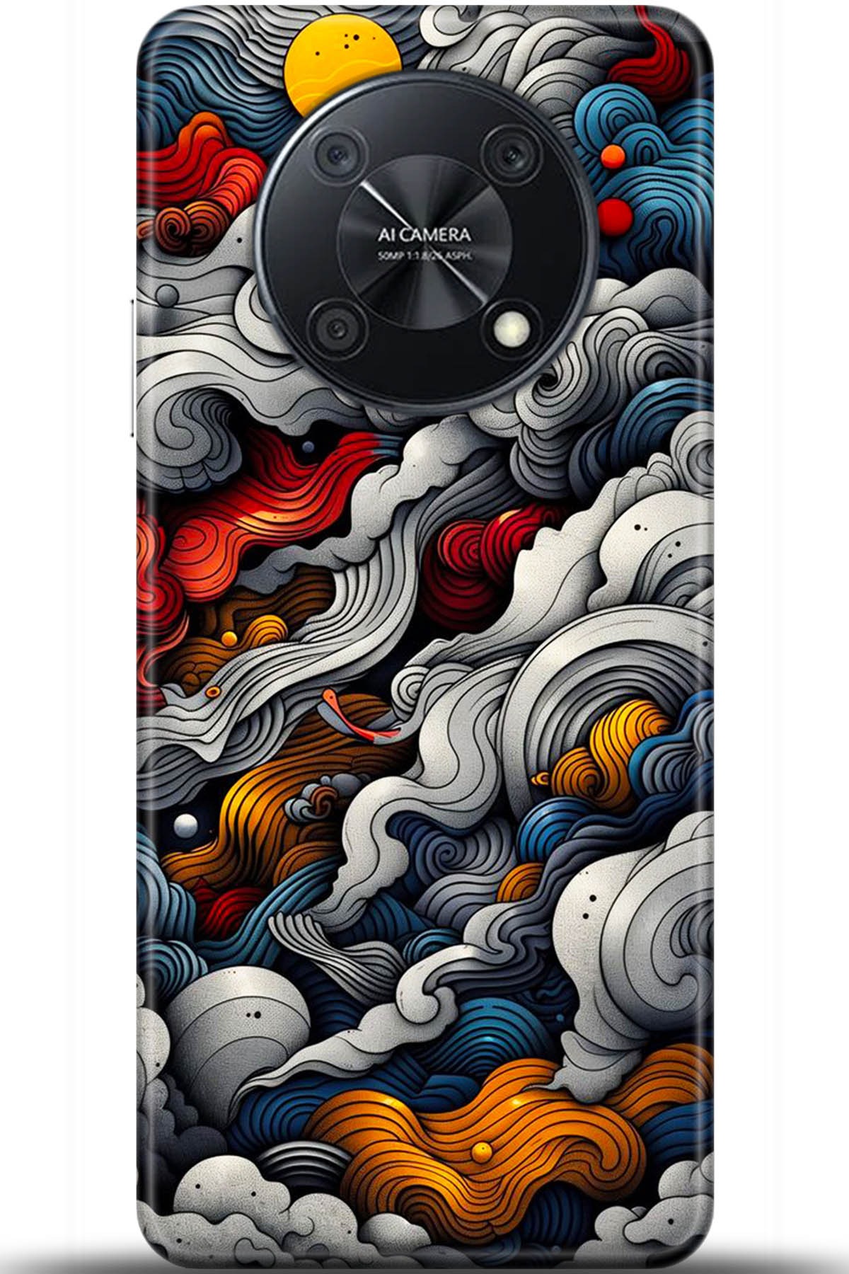 Huawei Nova Y90 Uyumlu Kılıf HD Baskılı Kılıf - Followed Institution 5436