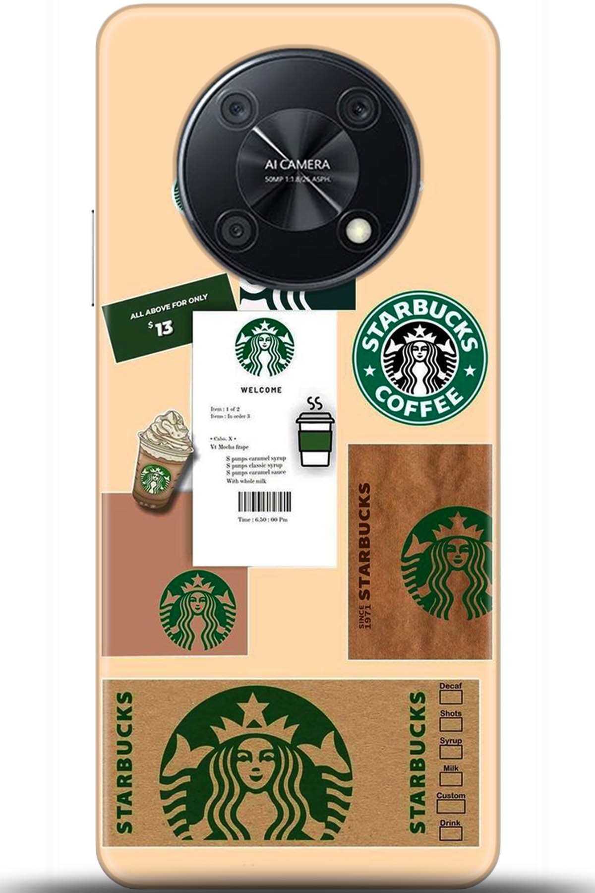 Huawei Nova Y90 Uyumlu Kılıf HD Baskılı Kılıf - Followed Institution 5470