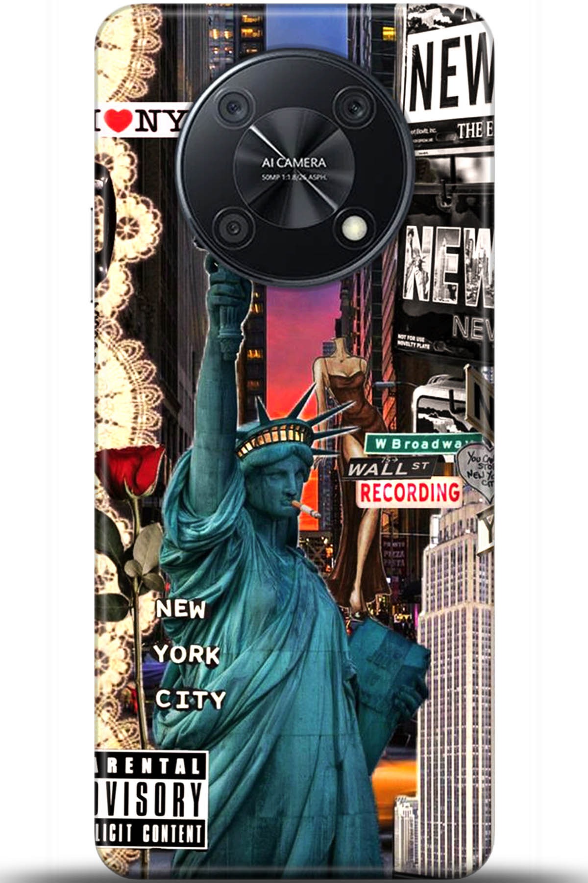 Huawei Nova Y90 Uyumlu Kılıf HD Baskılı Kılıf - Followed Institution 5618