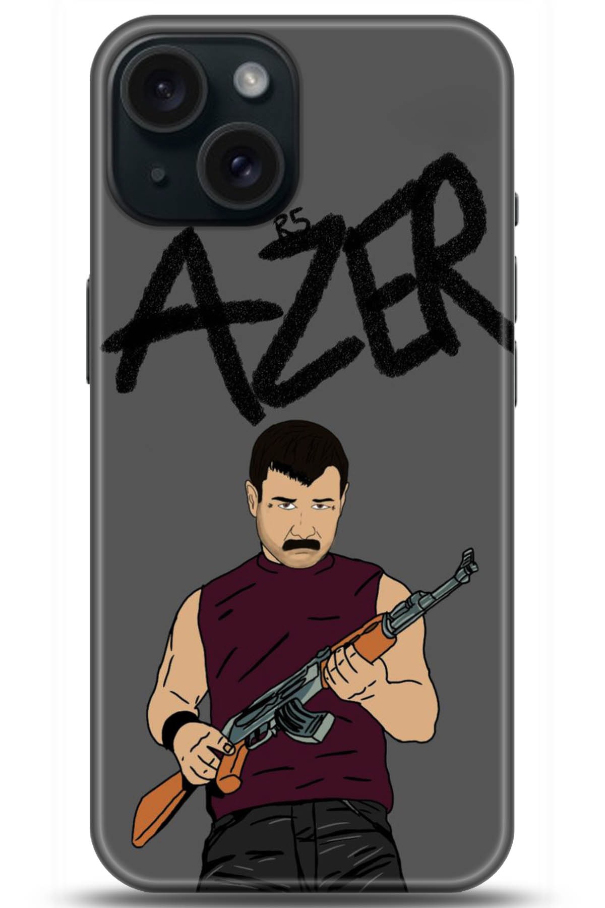 Apple iPhone 15 Uyumlu Kılıf HD Baskılı Kılıf - Followed Institution 5128