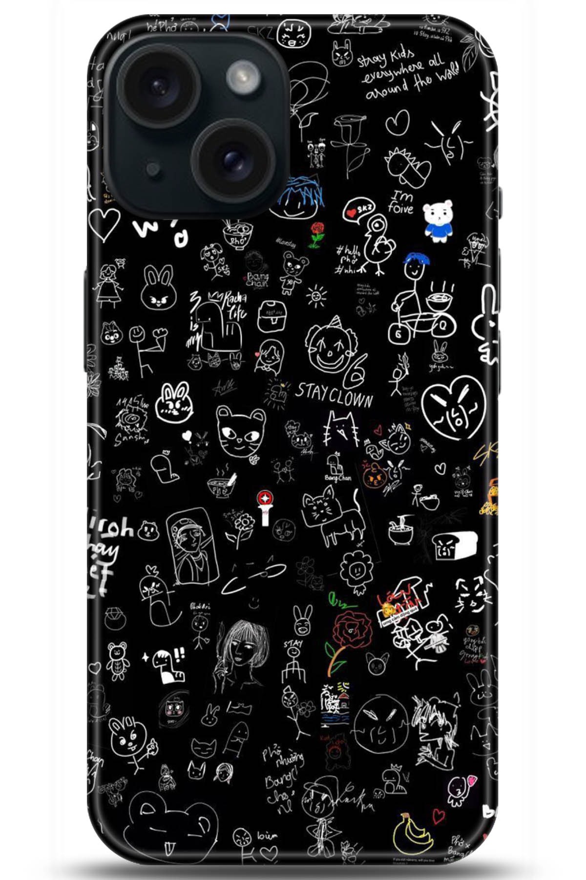 Apple iPhone 15 Uyumlu Kılıf HD Baskılı Kılıf - Followed Institution 5143