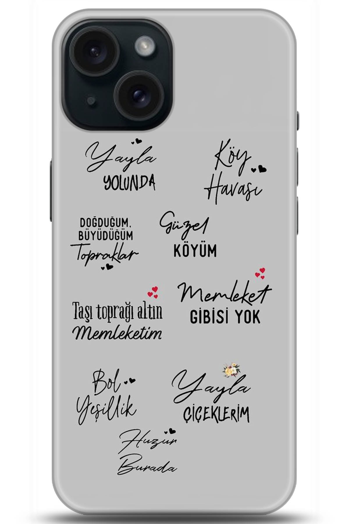 Apple iPhone 15 Uyumlu Kılıf HD Baskılı Kılıf - Followed Institution 5210