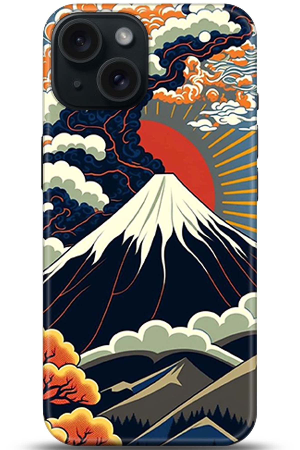 Apple iPhone 15 Uyumlu Kılıf HD Baskılı Kılıf - Followed Institution 5342