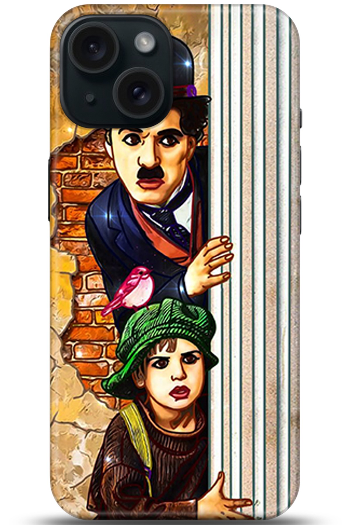 Apple iPhone 15 Uyumlu Kılıf HD Baskılı Kılıf - Followed Institution 5348