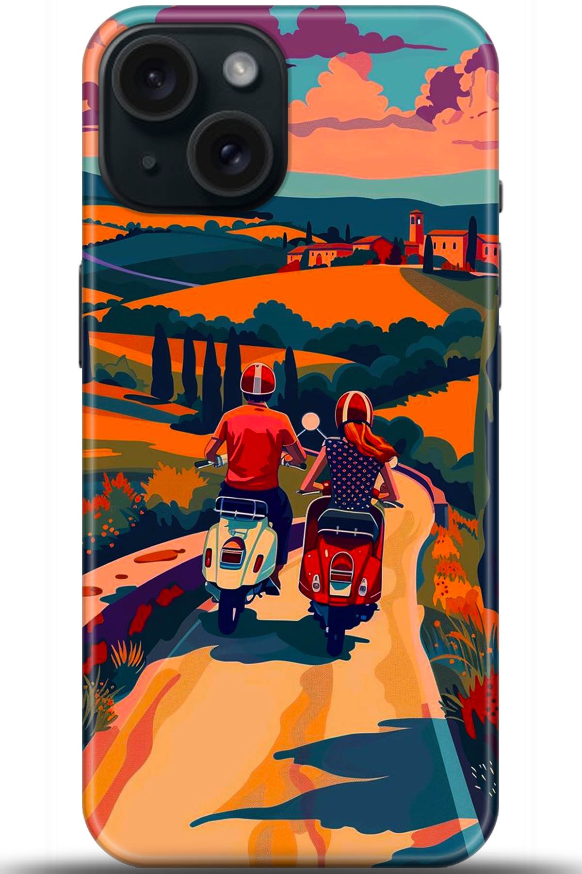 Apple iPhone 15 Uyumlu Kılıf HD Baskılı Kılıf - Followed Institution 5390