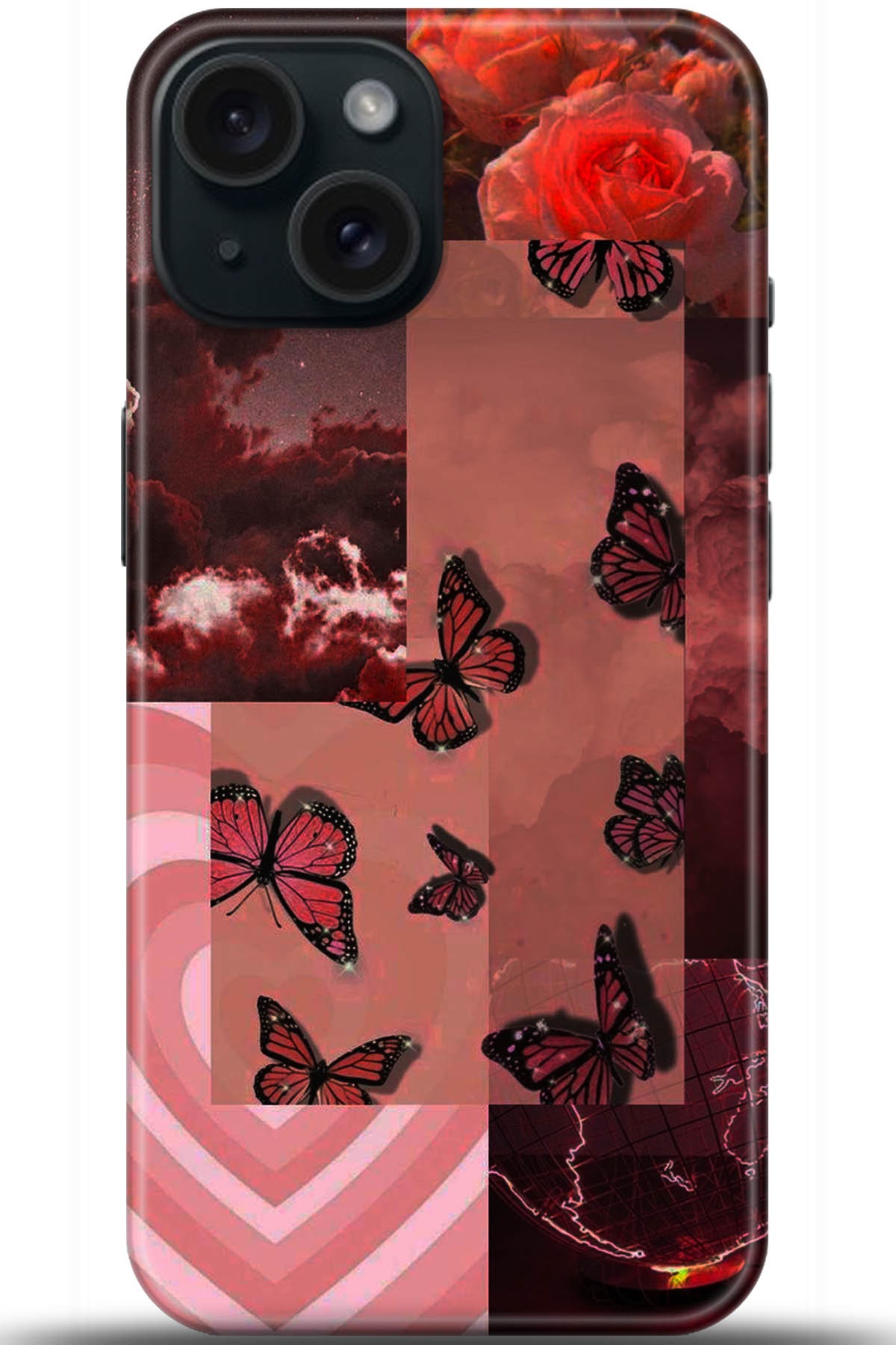 Apple iPhone 15 Uyumlu Kılıf HD Baskılı Kılıf - Followed Institution 5408