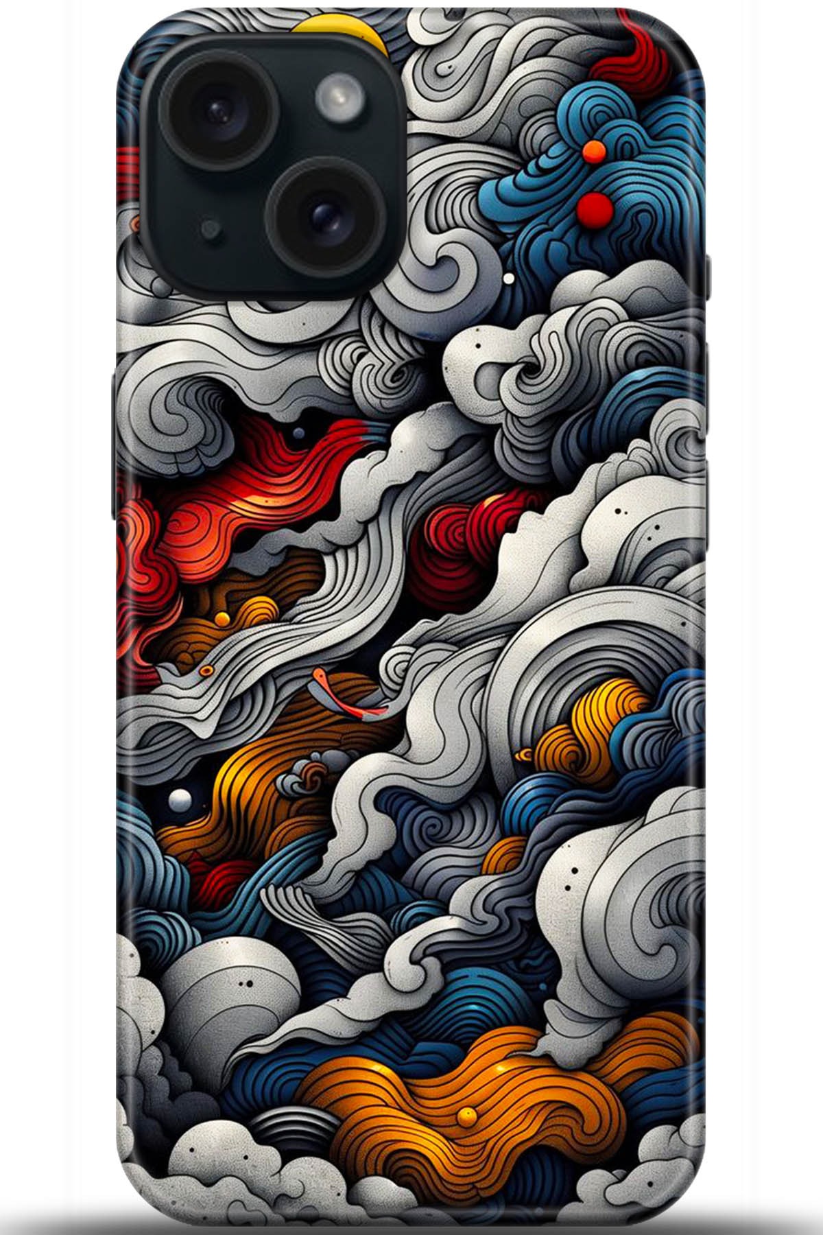 Apple iPhone 15 Uyumlu Kılıf HD Baskılı Kılıf - Followed Institution 5436